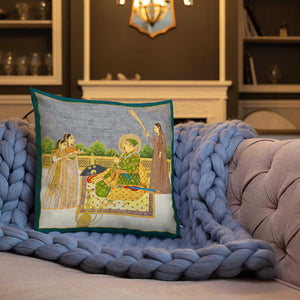 Antique Art Print Decorative Throw Pillow & Cushion Gifts Blanket