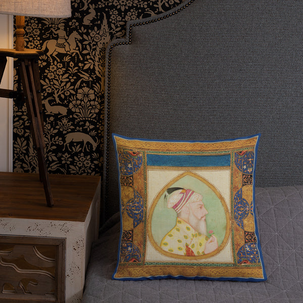 Antique Art Print Decorative Throw Pillow & Cushion Emperor Bed
