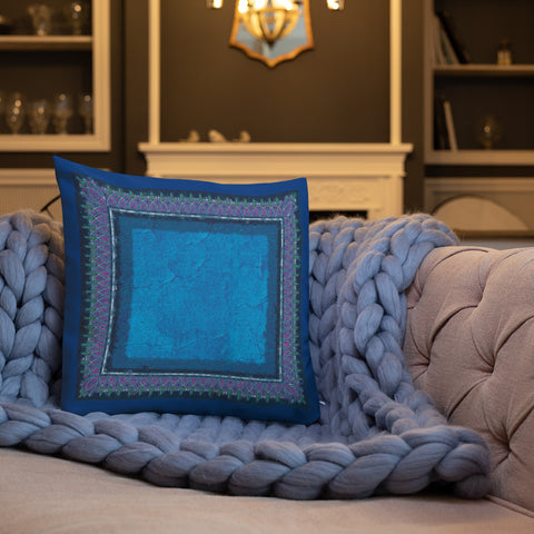 Art Print Decorative Throw Pillow Cushion Ramadan Border 2