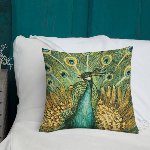 Vintage Art Print Decorative Decorative Throw Pillow / Cushion including insert, 18x18  & 22x22 inches Mor 3