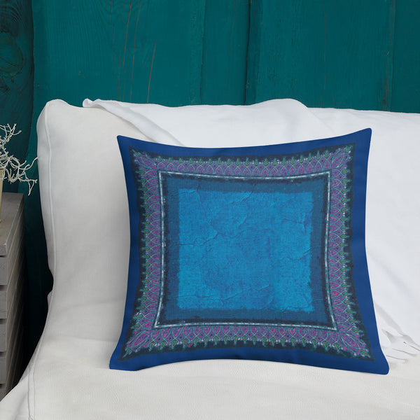 Art Print Decorative Throw Pillow Cushion Ramadan Border 2
