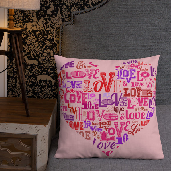 Premium Pillow - Will you be my Valentine