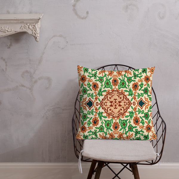 Throw Pillows, Indian Art, Printed Cushions, Antique art print cushions, Decorative cushions and covers, 18x18 in & 22x22 in