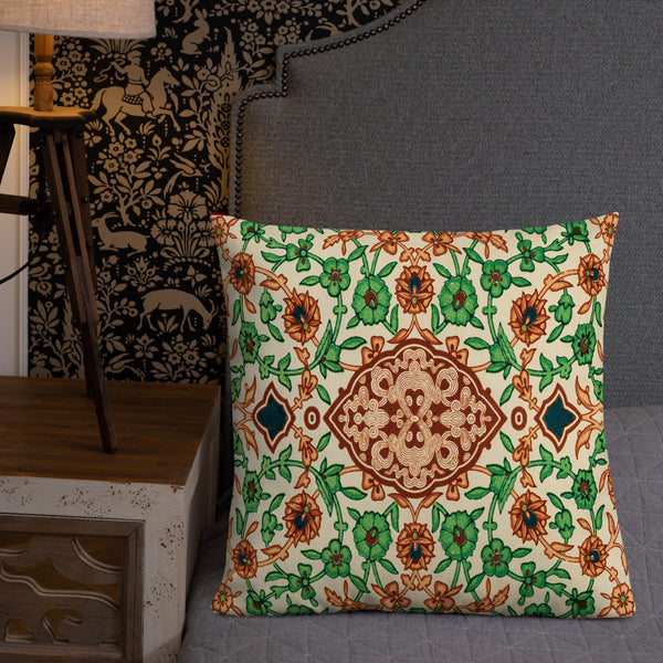 Throw Pillows, Indian Art, Printed Cushions, Antique art print cushions, Decorative cushions and covers, 18x18 in & 22x22 in