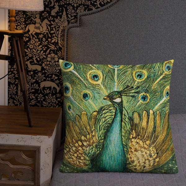 Vintage Art Print Decorative Decorative Throw Pillow / Cushion including insert, 18x18  & 22x22 inches Mor 3