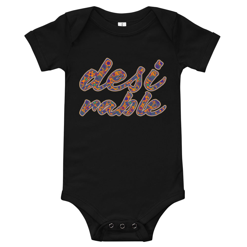 Baby Onesie - Desirable Paisley