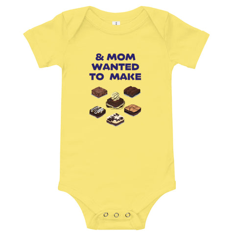 Baby Onesie - Brownies