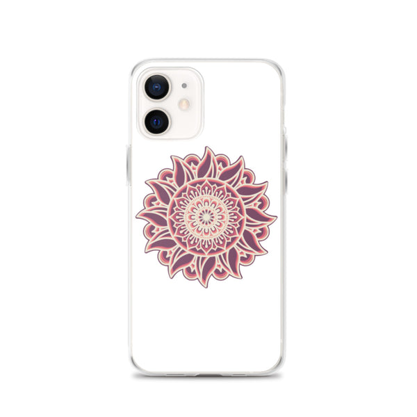 iPhone Case Mandala White
