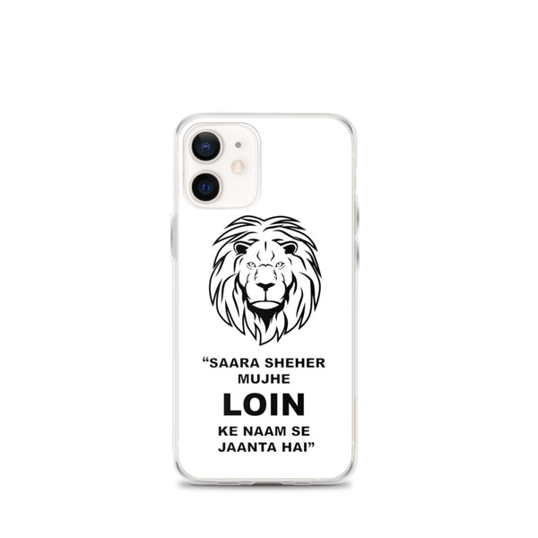 iPhone Case Lion White