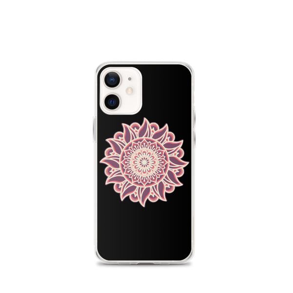 iPhone Case Mandala Black