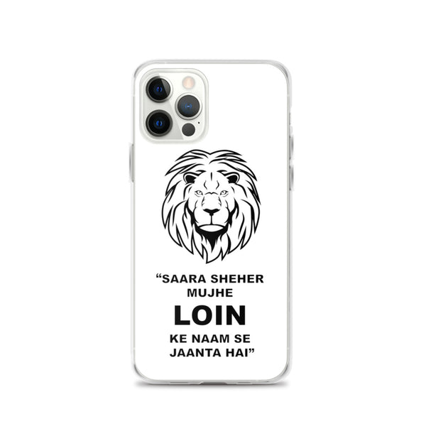 iPhone Case Lion White