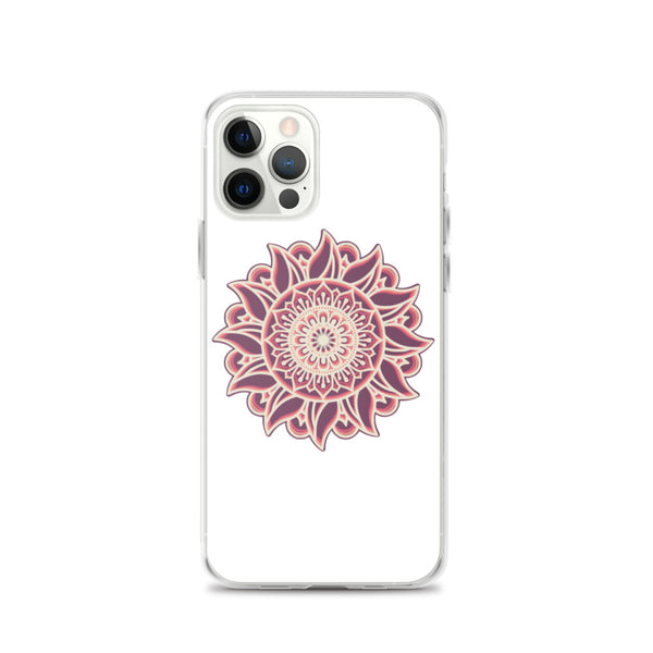 iPhone Case Mandala White