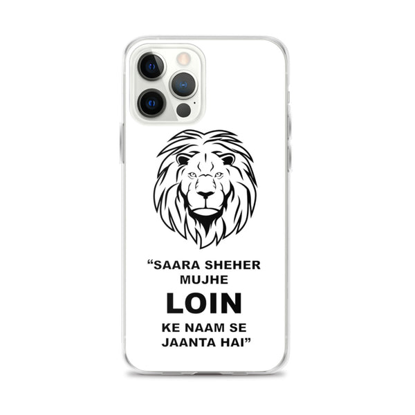 iPhone Case Lion White