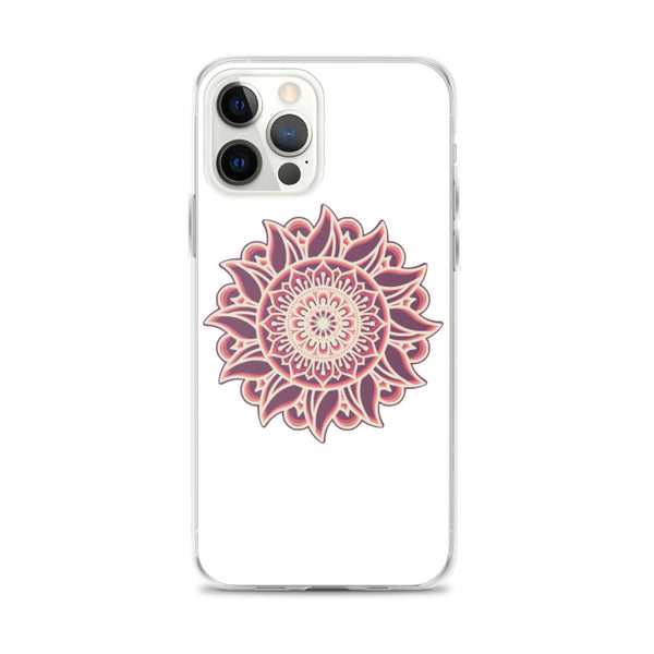 iPhone Case Mandala White