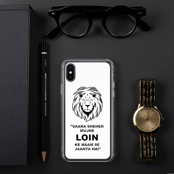 iPhone Case Lion White