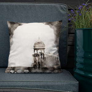  Antique Art Print Decorative Throw Pillow & Cushion  Jaipur Sofa