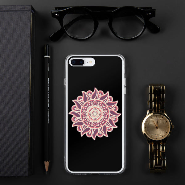 iPhone Case Mandala Black