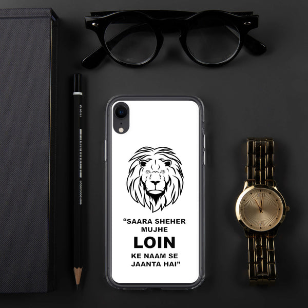 iPhone Case Lion White