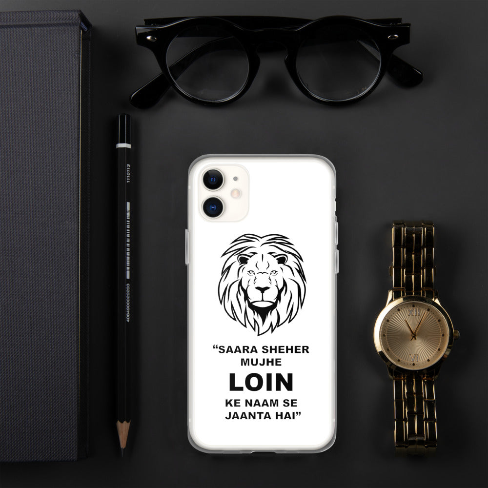 iPhone Case Lion White