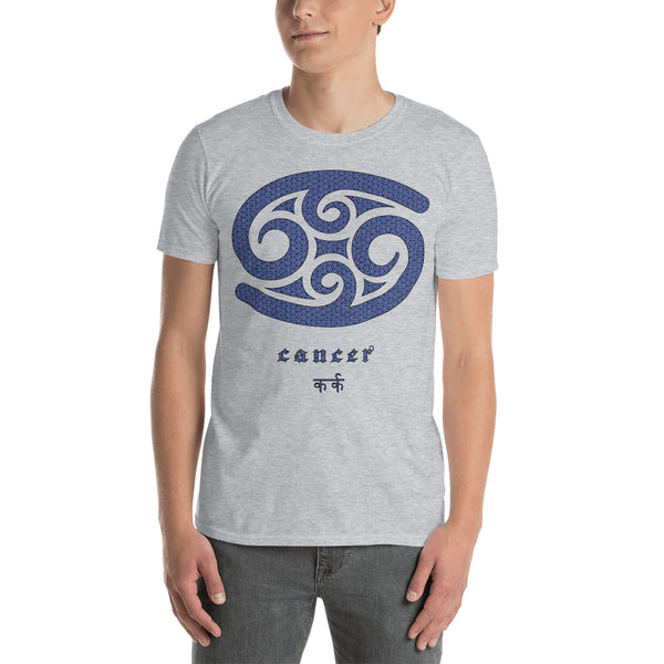 Cotton Unisex T-Shirt Zodiac Cancer