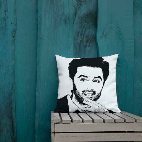 Antique Art Print Decorative Throw Cushion & Pillow - Bollywood Dreams 1