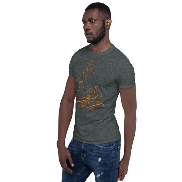 Cotton T-Shirt Golden Buddha