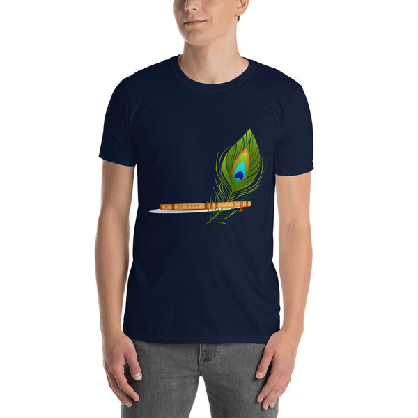 Cotton Unisex T-Shirt Feather Flute