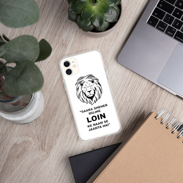 iPhone Case Lion White