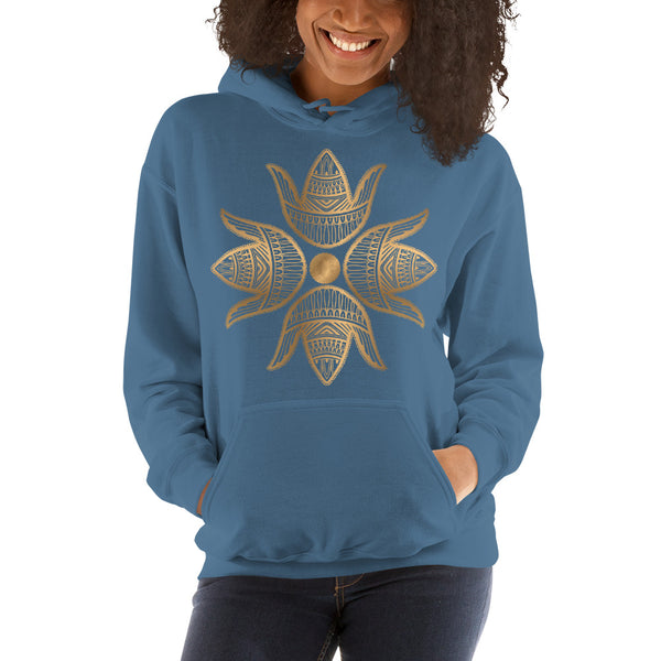 Hoodie Golden Hamsa