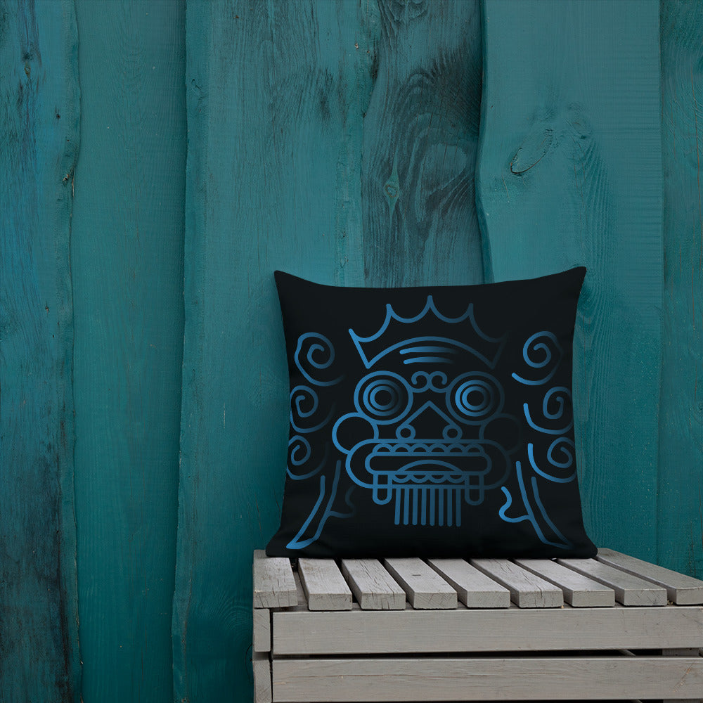 Art Premium  Decorative Throw Pillow & Cushion - Blue Barong 2