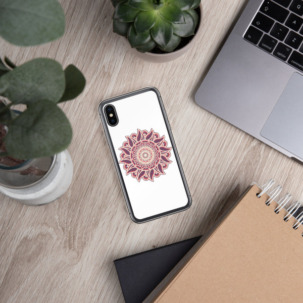 iPhone Case Mandala White
