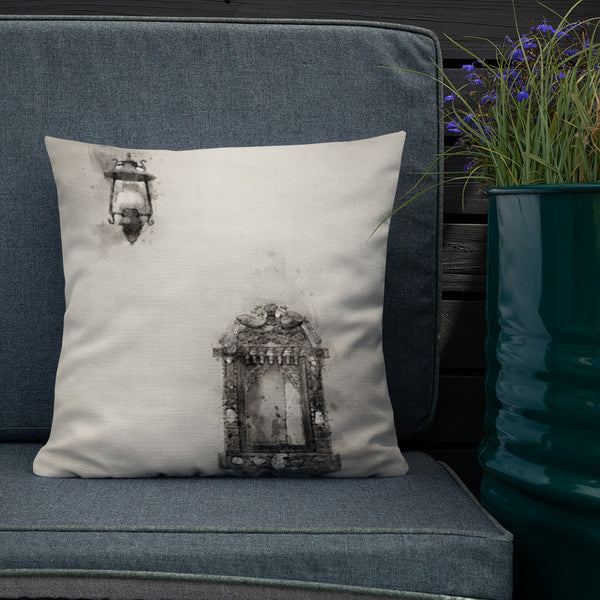 Art Premium  Decorative Throw Pillow & Cushion Mirror Sofa