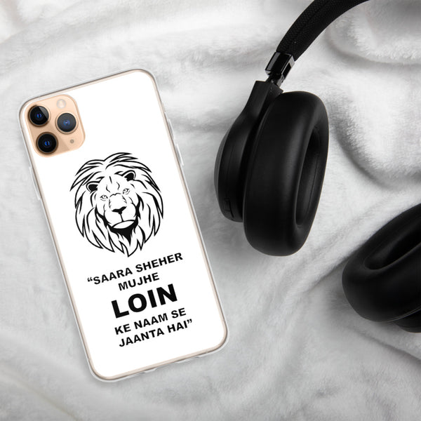 iPhone Case Lion White