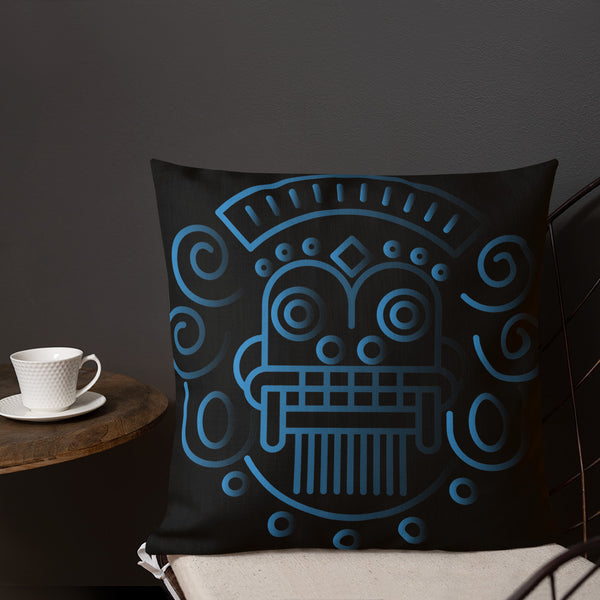 Art Premium  Decorative Throw Pillow & Cushion - Blue Barong