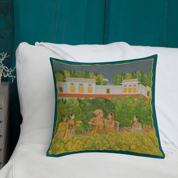 Vintage Art Print  Decorative Throw Pillow / Cushion including insert, 18x18  & 22x22 inches Landscape