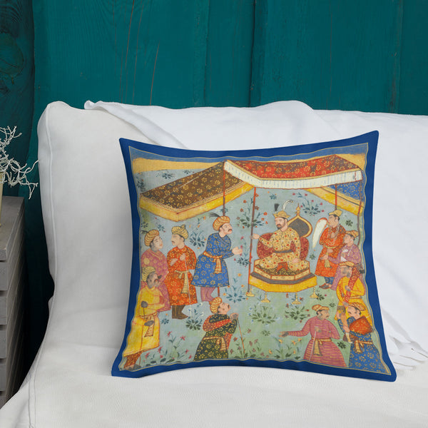 Antique Art Print Decorative Throw Pillow & Cushion The Ambassador
