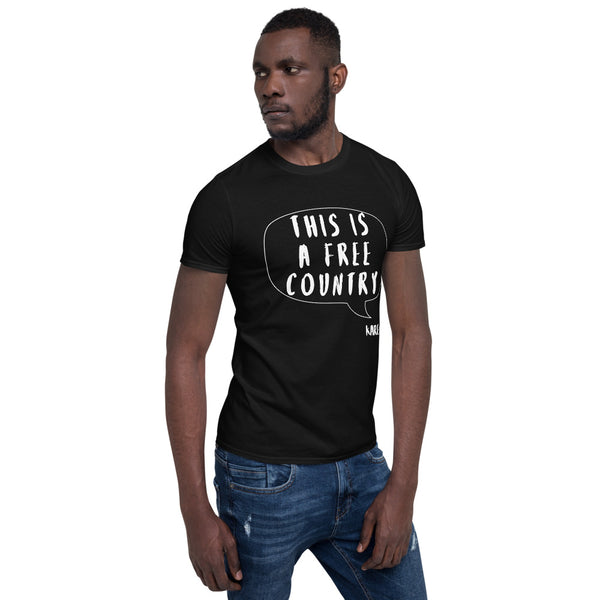 Cotton Unisex T-Shirt Karen Speak 5 Grey