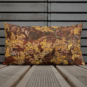 Art Premium  Decorative Throw Pillow & Cushion Mural Patio