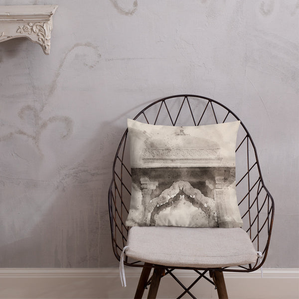 Art Premium  Decorative Throw Pillow & Cushion Jaipur Chhatri Chair