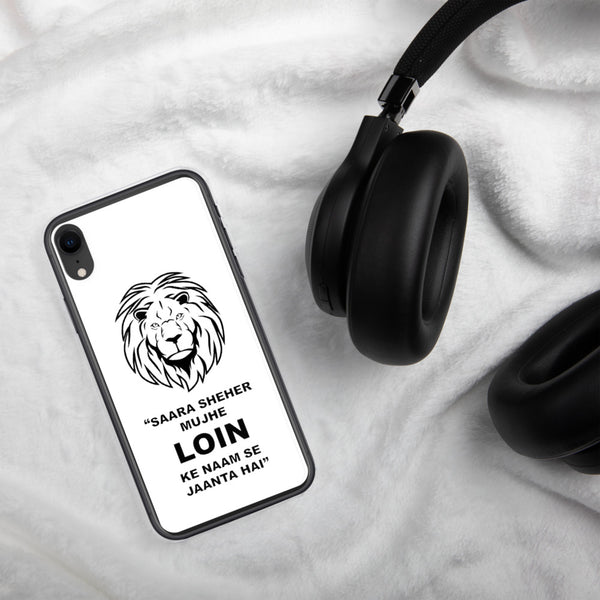 iPhone Case Lion White