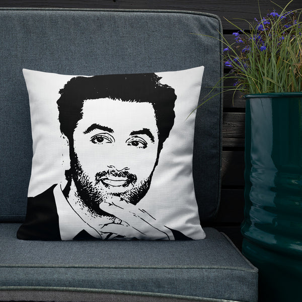 Antique Art Print Decorative Throw Cushion & Pillow - Bollywood Dreams 1