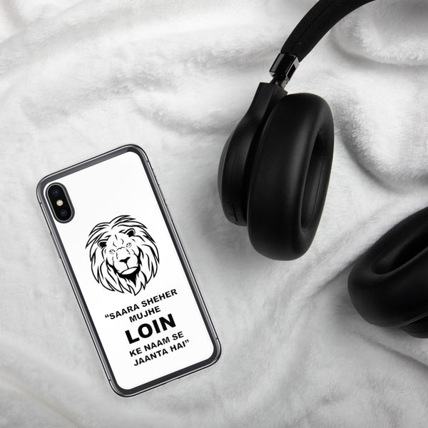 iPhone Case Lion White