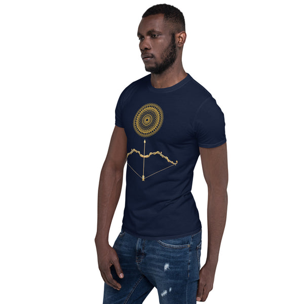 Cotton Unisex T-Shirt  Arrow Mandala