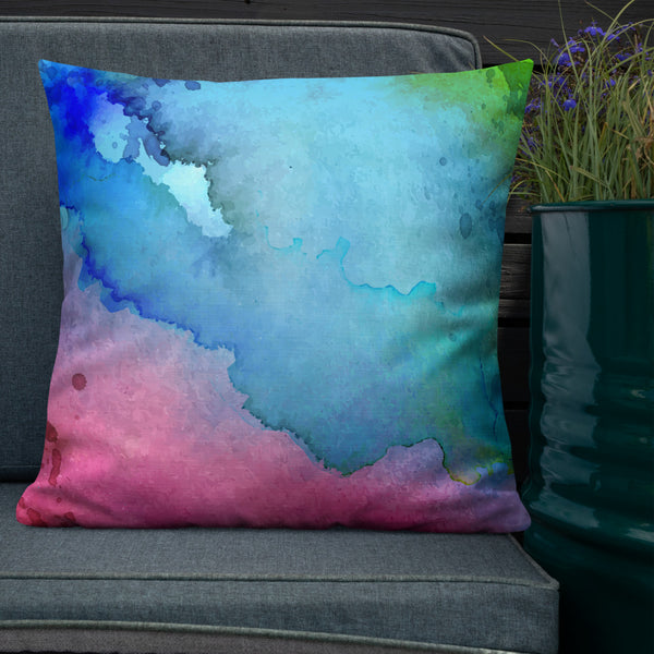 Antique Art Print Decorative Throw Pillow & Cushion - Holi 2a