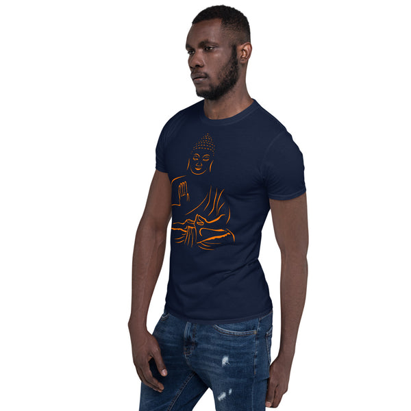 Cotton T-Shirt Golden Buddha