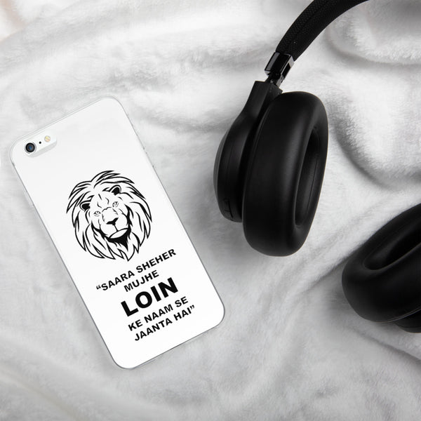 iPhone Case Lion White