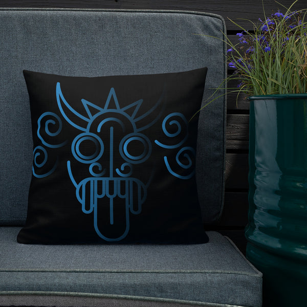 Art Premium  Decorative Throw Pillow & Cushion - Blue Barong 3