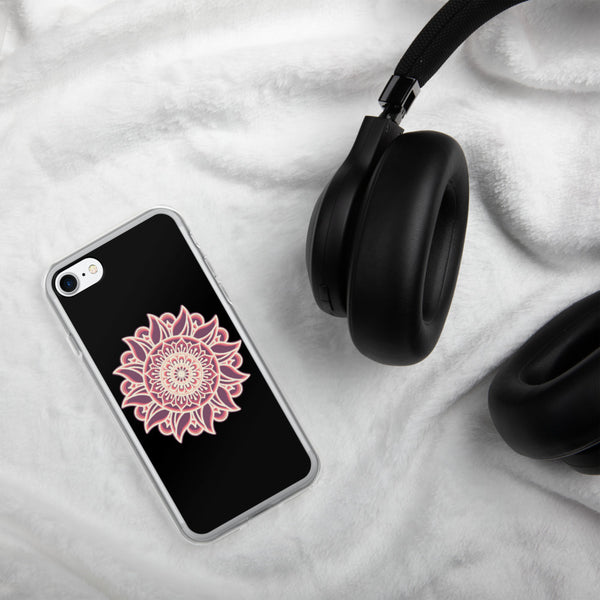 iPhone Case Mandala Black