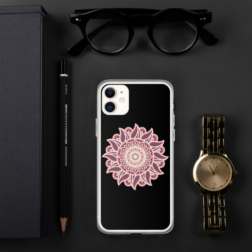 iPhone Case Mandala Black