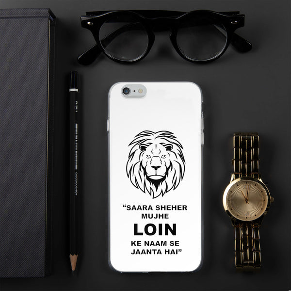 iPhone Case Lion White